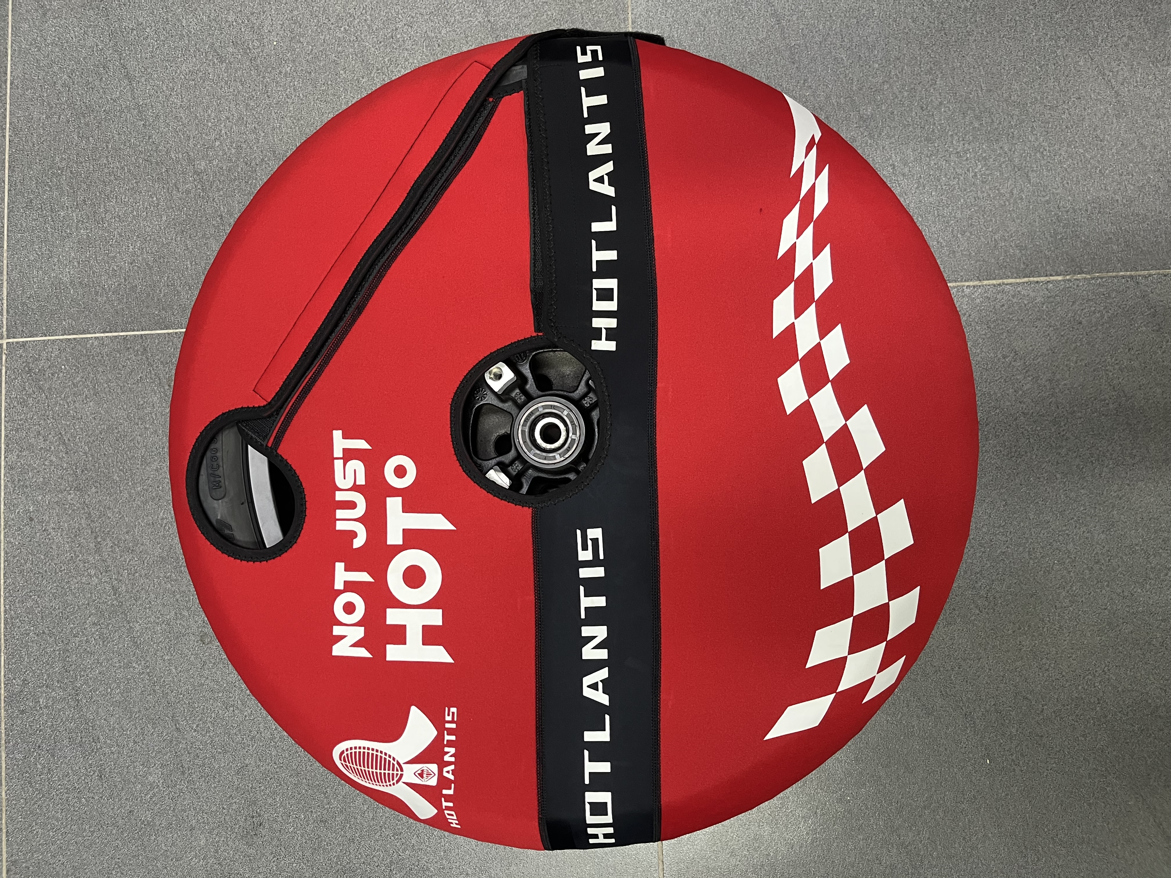 Velcro for Motorcycle wind-stop wheel wraps